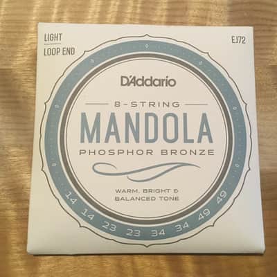 D'Addario EJ72 Mandola Strings Phosphor Bronze Light 14-49 - FASTEST Shipping! image 1