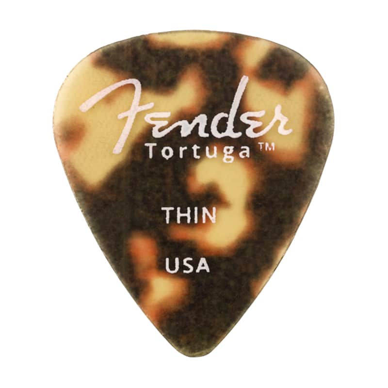 Fender Tortuga 351 Picks - Thin (6) image 1