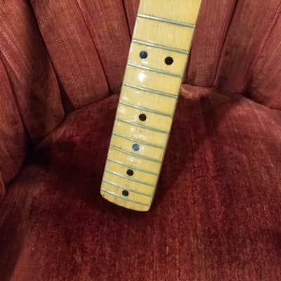 1971 Fender Stratocaster 4 bolt neck Natural complete with tuners image 5