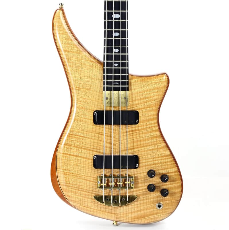 Alembic Epic Limited Edition 4-String Bass - Beautiful Flamed Maple, 60 Made 1998 Special image 1