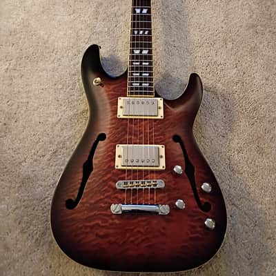 2003 Schecter C-1 E/A Classic - Antique Burst image 2