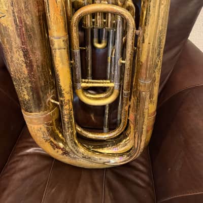Yamaha YBB-321 Intermediate Bb 4-Valve Tuba - With Case image 7