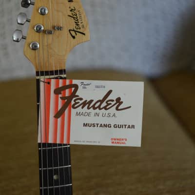 1978 Fender Mustang Antigua w/OHSC image 9