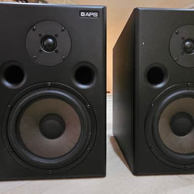 APS Aeon Active Studio Monitors (Pair) - 115V North American Voltage - Excellent - Original Boxes image 1