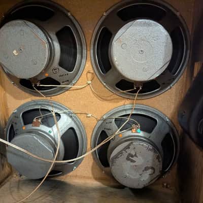 Premium Bull Moose 4x12 Cabinet with Vintage Fane speakers image 3