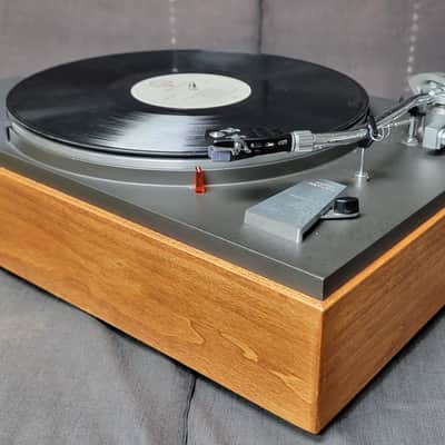 Pioneer PL-50A Auto Return / Cut Turntable / Record Player with Wood Base (video) image 4