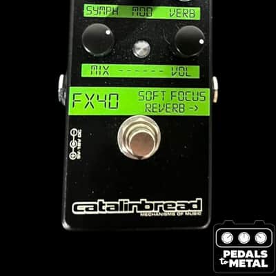 Catalinbread Soft Focus Reverb 2022 - Present - Black / Green - X17624 image 2