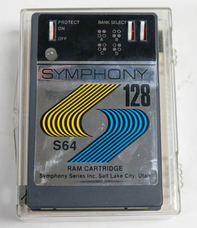 Symphony 128 S64 Memory Cartridge - for 1980's Roland Synthesizers image 1