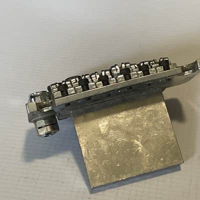 1980's Kramer Model Guitars Chrome Floyd Rose II Licensed Tremolo Guitar Bridge image 7