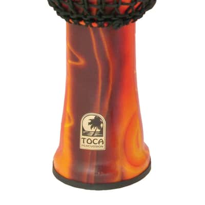 Toca Freestyle Rope-Tuned Djembe, 12" - Festa (SFDJ-12F) image 2