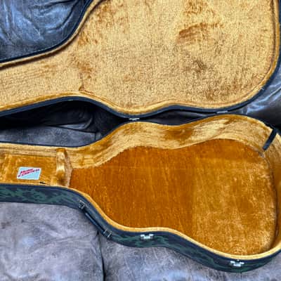 Yamaha FG-160 1974 with Vintage Folk Art Hard Shell Case image 24