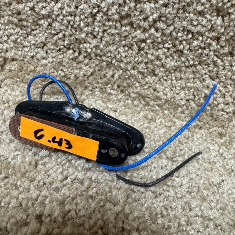 Gen Single Coil Pickup Black Cover A image 1