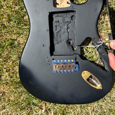 80’s Dimarzio “Kit” Strat body made by Chavel w Tone Zone image 5