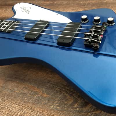 Gibson Thunderbird IV. Sapphire Blue! 2000 USA. Ebony FB. image 5