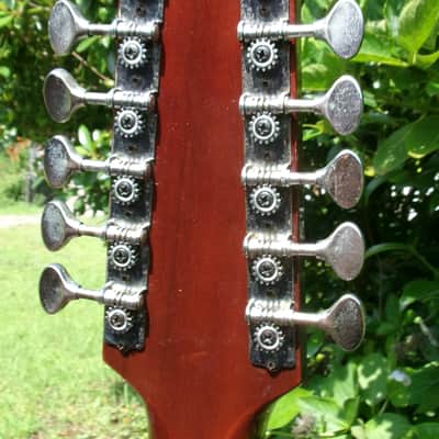 1969 Yamaha Nippon Gakki FG230 Red Label 12 strings guitar Natural image 11