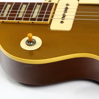 1953 Gibson Les Paul Standard Goldtop Vintage Guitar w Original Case | 1950s Gold Top! image 24
