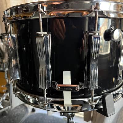 Ludwig Coliseum 14” x 8” Maple Snare Drum 1991 - Black image 9