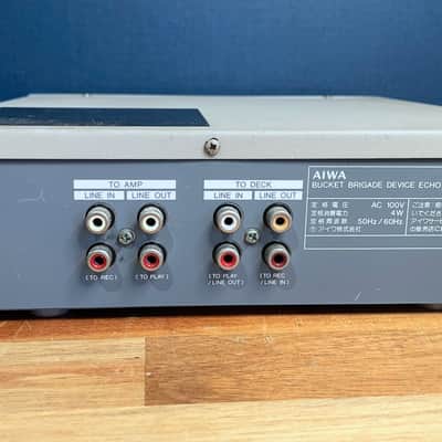 Aiwa MIX-5 Vintage BBD Echo / Chorus Effects / Analog Mixer Mic Preamp [Great Saturation Sound] image 4