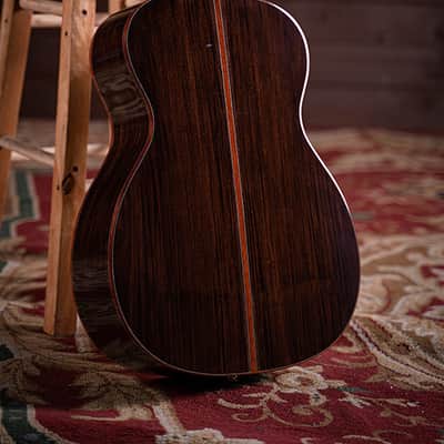 Cort ABSTRACTDELTA Masterpiece Series Deeper OM Body Master Grade Solid Sitka Spruce Mahogany Neck 6-String Acoustic-Electric Guitar w/Hard Case image 7