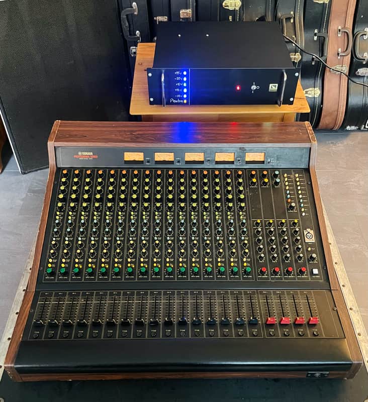 Yamaha M916 "Japa-Neve" Vintage Recording Console | Fully Restored & Recapped | 16 CAPI/API-Style Transformer-Balanced Direct Outs - Headbangers Mod. | External Rackmount Power Supply image 1