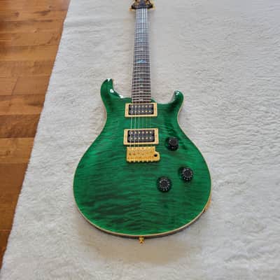 PRS Custom 24 Artist Package 20th anniversary 2005 Emerald Green image 4