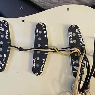Warmoth Stratocaster - Black to Clear Burst image 17