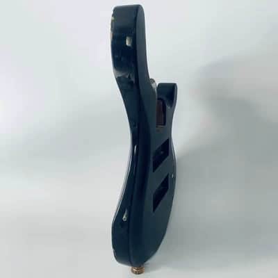 Black Basswood Glossy Finish Bass Guitar Body image 4