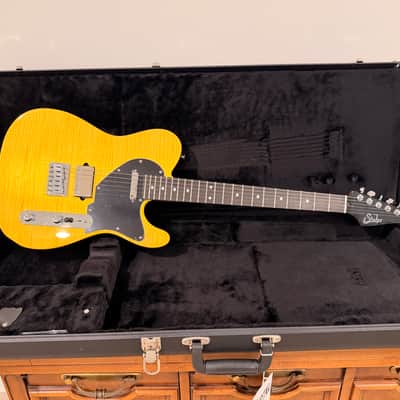 Suhr Custom Classic T - Trans Lemon Yellow image 9