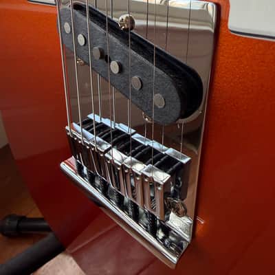 2025 Fender Custom Shop Telecaster W25 Custom Deluxe NOS Limited Edition - Fire Mist Orange image 5