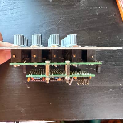Doepfer A-135-1 QVCA / VCMIX Quad Linear VCA and Voltage Controlled Mixer 2010s - Silver image 4