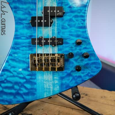 2020 Spector NS-2X Bahama Blue Gloss image 4