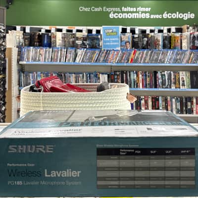 Shure Wireless Lavalier PG185 + PG1 + PG4 image 12