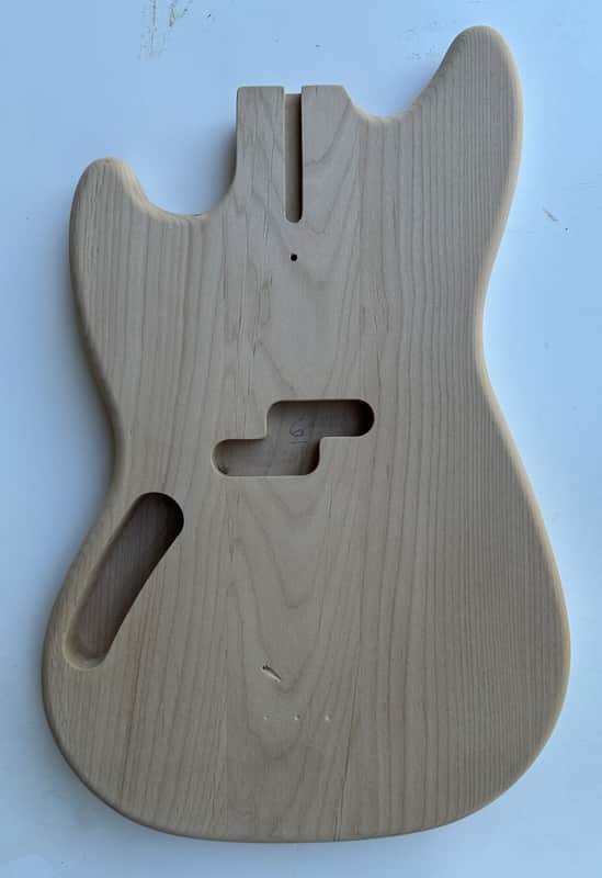 AMERICAN MADE CUSTOM M-STYLE BASS BODY - LEFT HANDED - ALDER 1234 image 1