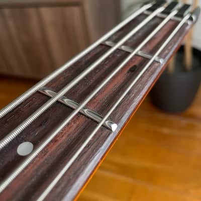 Hohner The Jack Headless Active/Passive Bass 80s Natural Finish image 5
