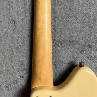 Ibanez TMB100 Talman Bass Ivory Short Scale Active PJ Bass Guitar Clean image 7