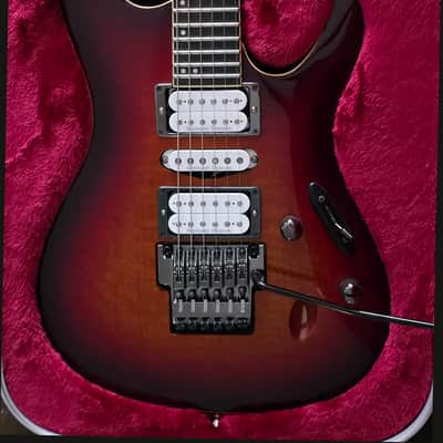 Ibanez S6570SK-STB Prestige with Ebony Fretboard 2023 Sunset Burst image 2