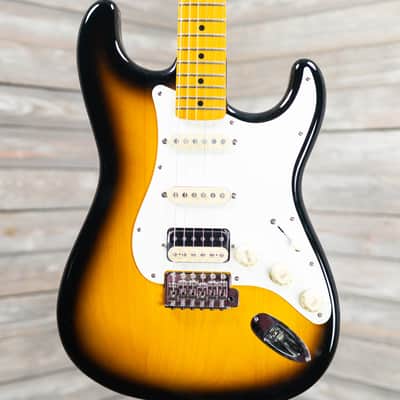 Fender JV Modified 50s Stratocaster HSS - 2 Tone Sunburst (WS) MIJ Japanese Vintage image 1