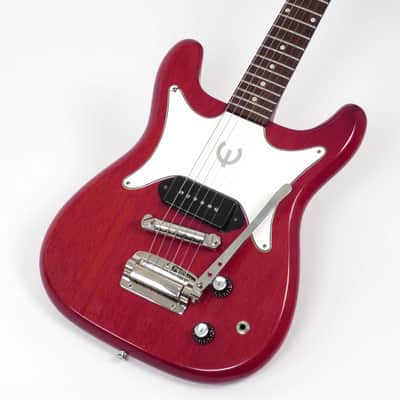 1961 Epiphone Coronet - Cherry - Original Case & Hang Tag! - P-90 Pickup image 6