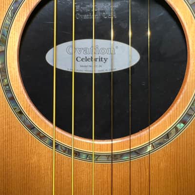 1 of 1 custom Golden Guitar “Celebrity” by Ovation [CC 24] image 3