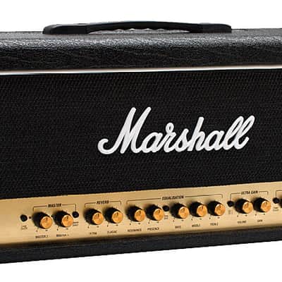 Marshall DSL100HR 2-Channel 100-Watt Guitar Amp Head - Black image 1