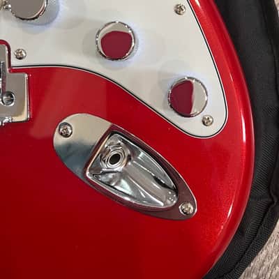 Buzz Feiten  Custom Electric Guitar  - Red Exelent Condition image 4