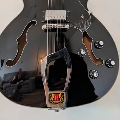 Hagstrom '67 Viking II 2023 - Present - Black Gloss image 8