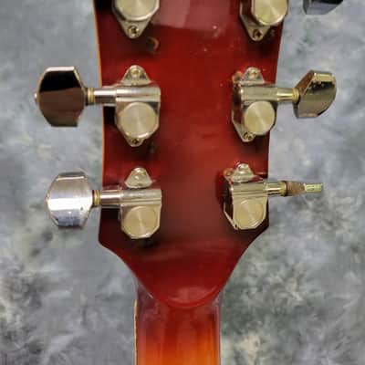 Video Demo Vintage 1976 Electra Omega Model X220 Varitone Switch Magnaflux Pickups Pro Setup New Deluxe Hard Shell Case image 11