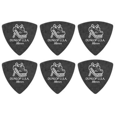 572P088 Gator Grip Small Triangle 0,88 mm x6 Dunlop image 1