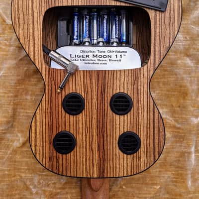Liger Ukulele • Professional Tenor Ukulele with Built-in Amp and Speaker image 15