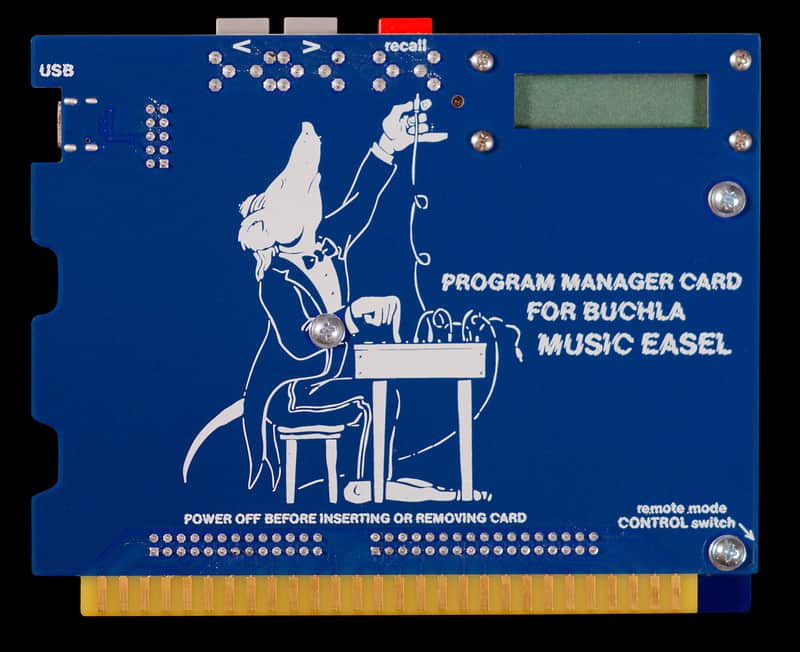 Buchla Program Manager Card image 1