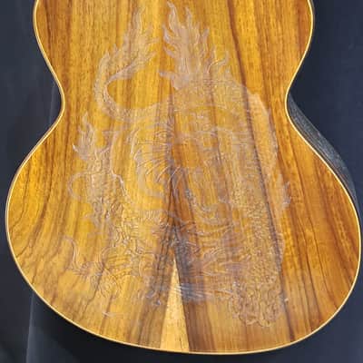 Blueberry Archtop Acoustic Guitar Grand Concert Built to Order in 90 Days image 7