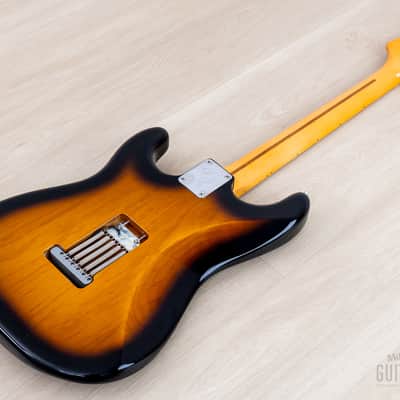 2018 Fender Eric Johnson Signature Stratocaster Thinline Sunburst w/ Case, Tags & CoA image 14