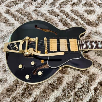 Gibson Memphis Limited ES-359 3-Pickup 2019 - Black Beauty image 4
