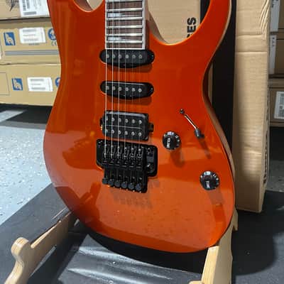 Ibanez Standard RG460DX Electric Guitar - Roadster Orange Metallic image 3